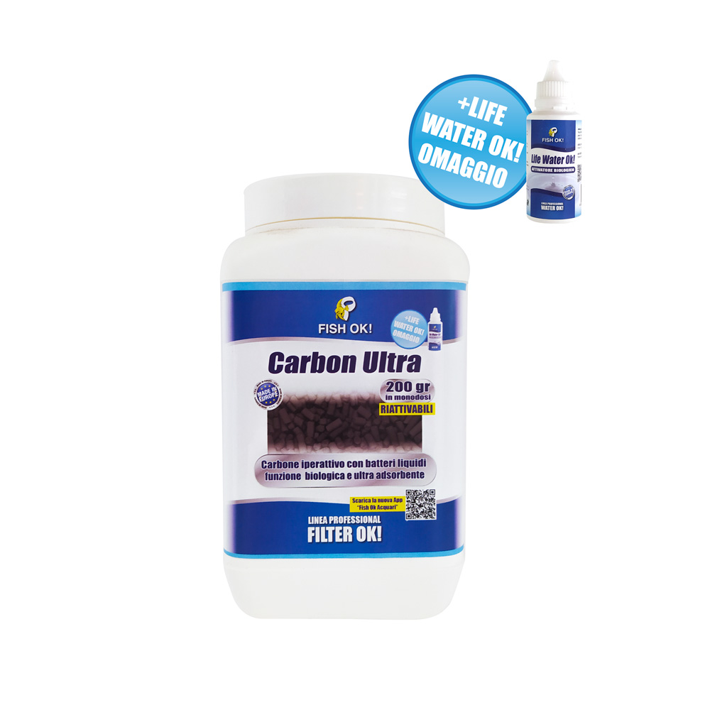 FI004) CARBON ULTRA, Carbone Attivo per Acquario in vendita online e nei  negozi Fish Ok!